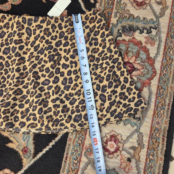 Leopard Print Women's Skirt - Picture 5 of 5